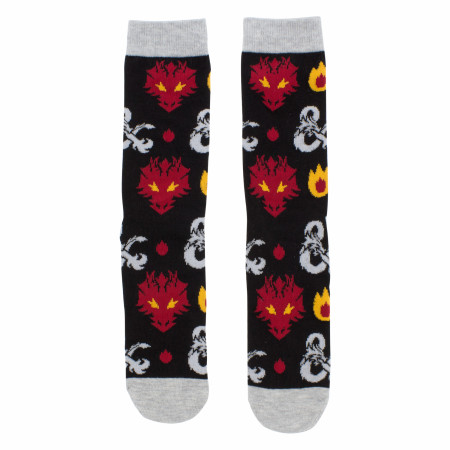 Dungeons and Dragons Assorted 6-Pack Crew Socks